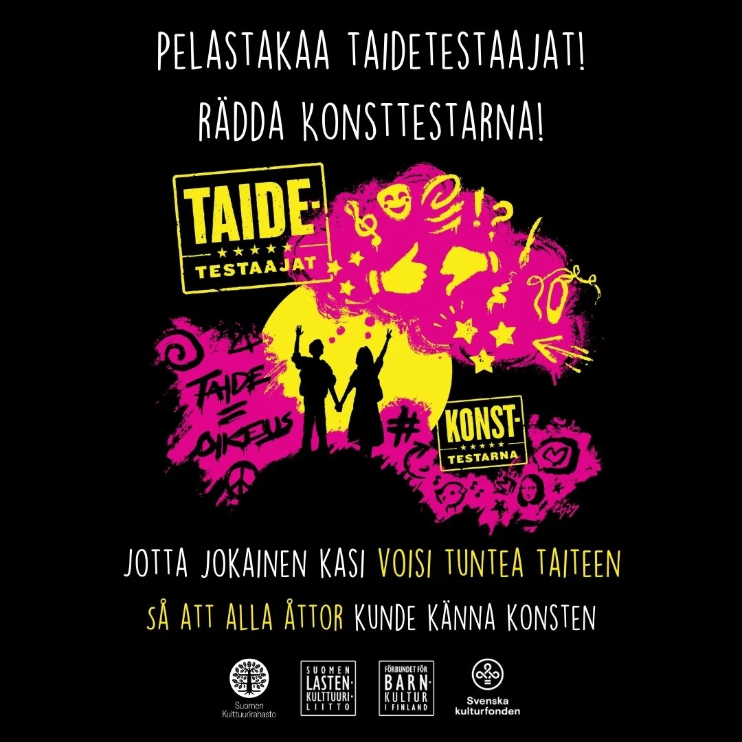 Suomen Assitej ottaa kantaa Taidetestaajien jatkumisen puolesta