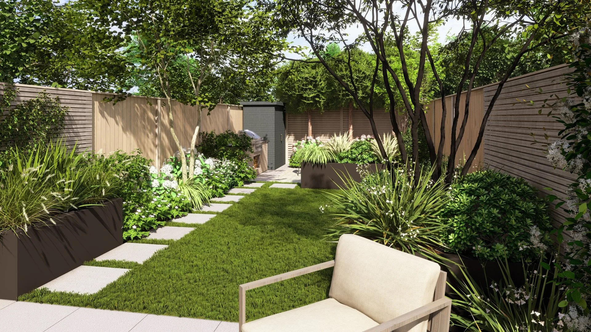 Intimate Urban Garden