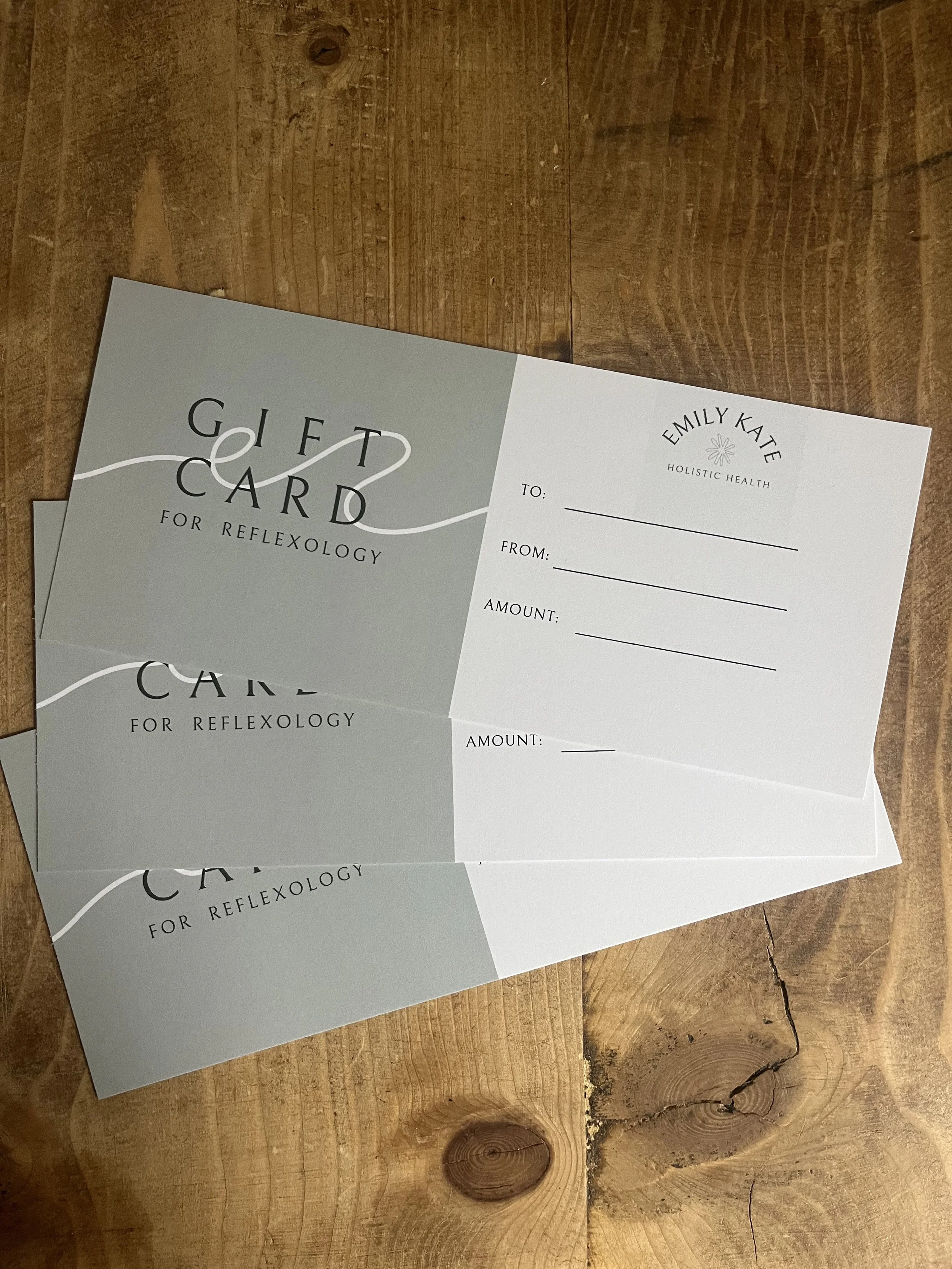 Gift Card for Reflexology