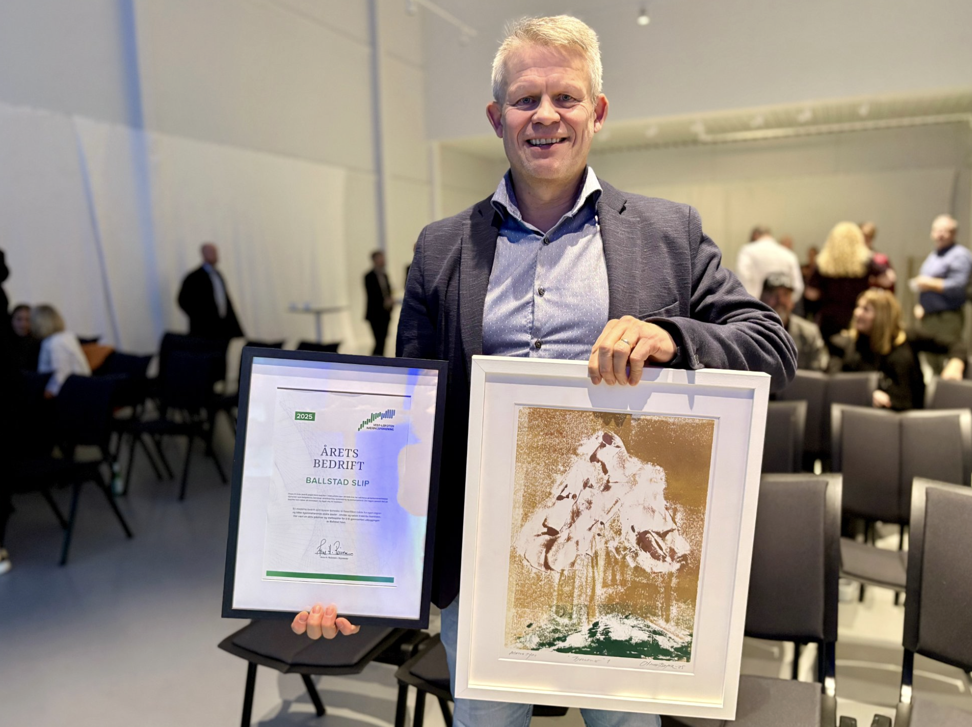 Vi er kåret til årets bedrift i Vestvågøy