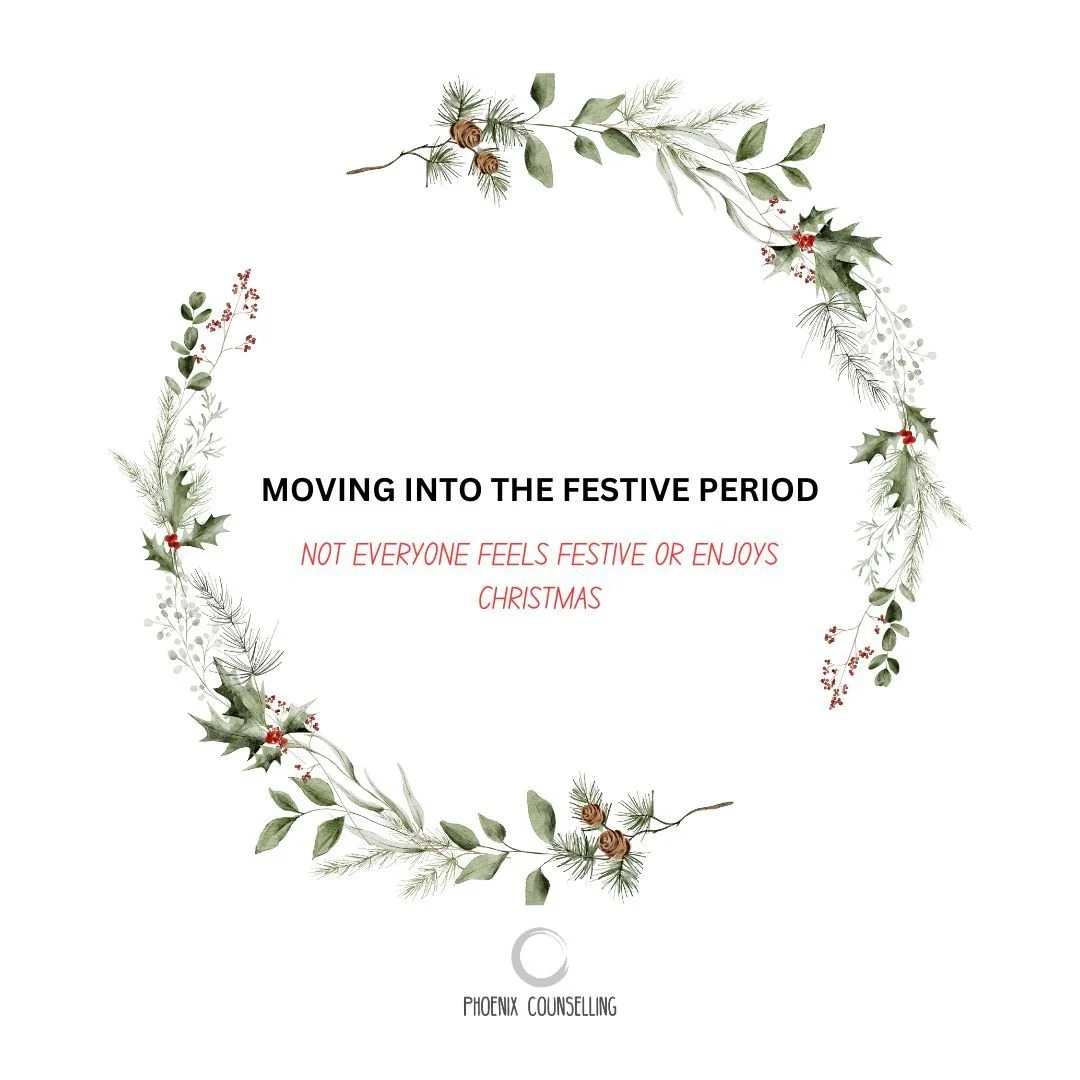 As we move into the festive period, it's important to recognise not everyone enjoys Christmas, for various reasons, which could include:

🎄Expectations &amp; Pressure
🎄Family Dynamics
🎄Isolation
🎄 Bereavement - Loss &amp; Grief

If you find the C