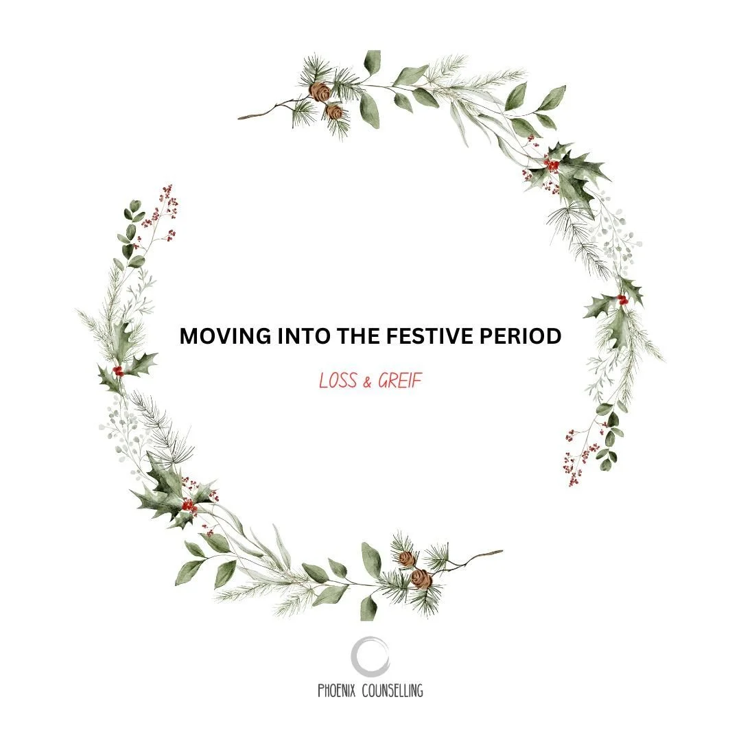 Christmas can also highlight those that we've lost, rather than the joy others feel.  Some people may spend time feeling sorrow for their losses, needing to carve out time for remembrance and reflection. 

If you are thinking of counselling or psycho