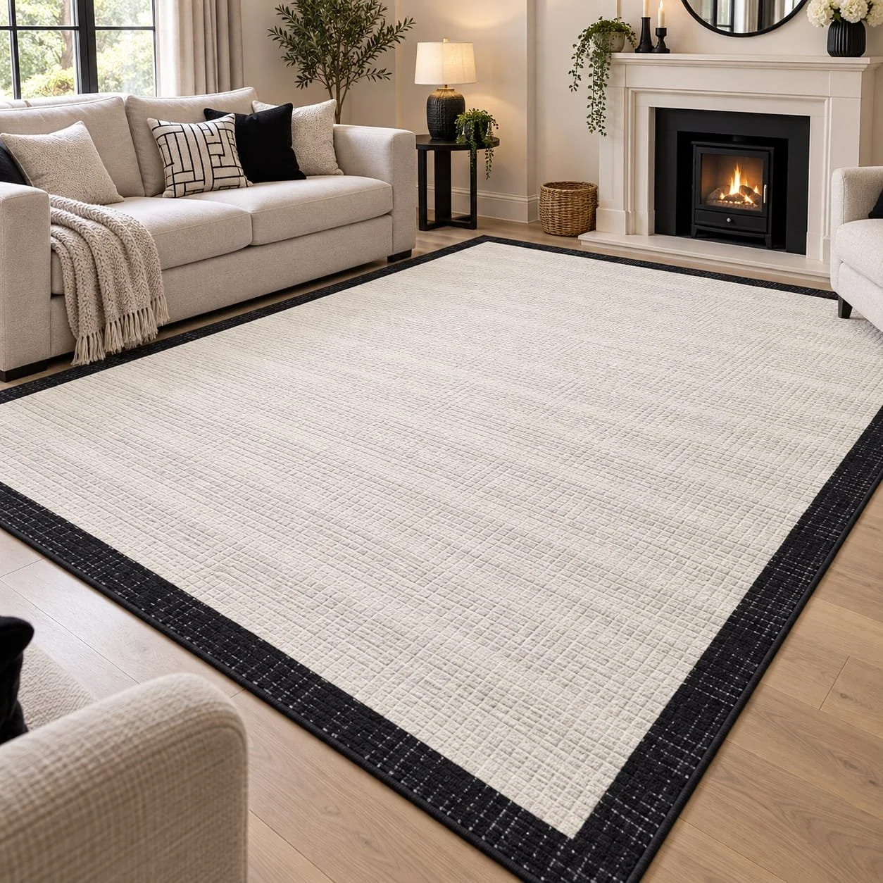 Herringbone Black