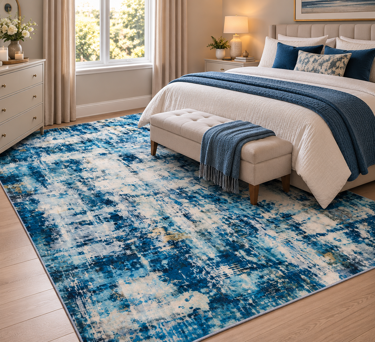 Sandy Collection Modern Blue