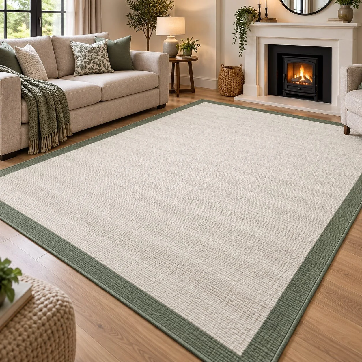 Herringbone Sage Green