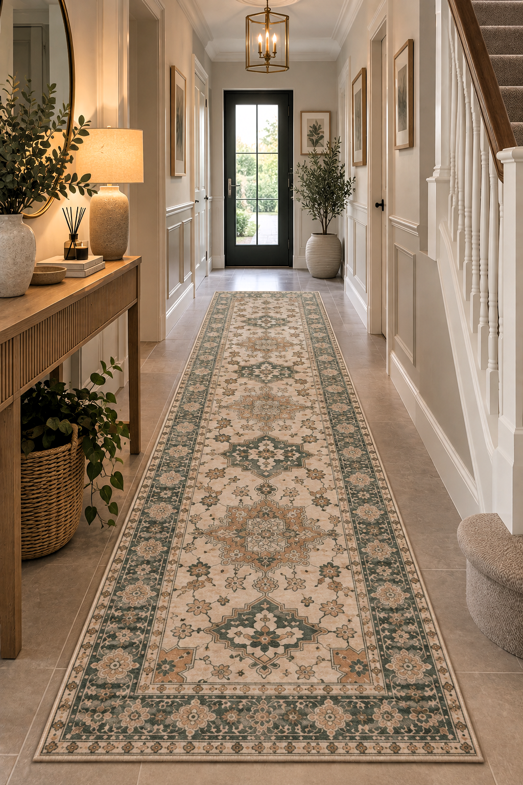sandy collection green brown hallway.png