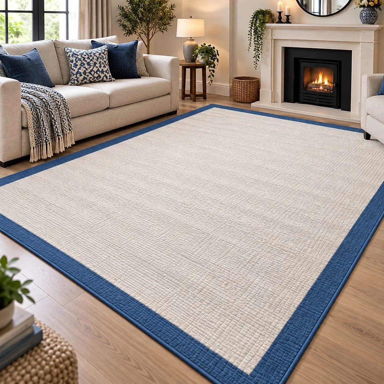 Herringbone Navy
