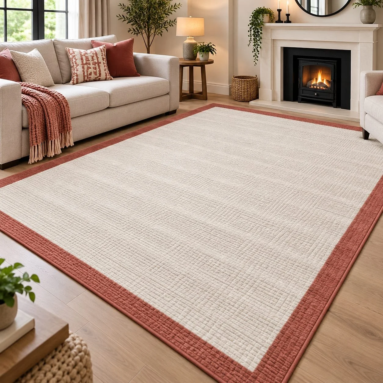 Herringbone Rose