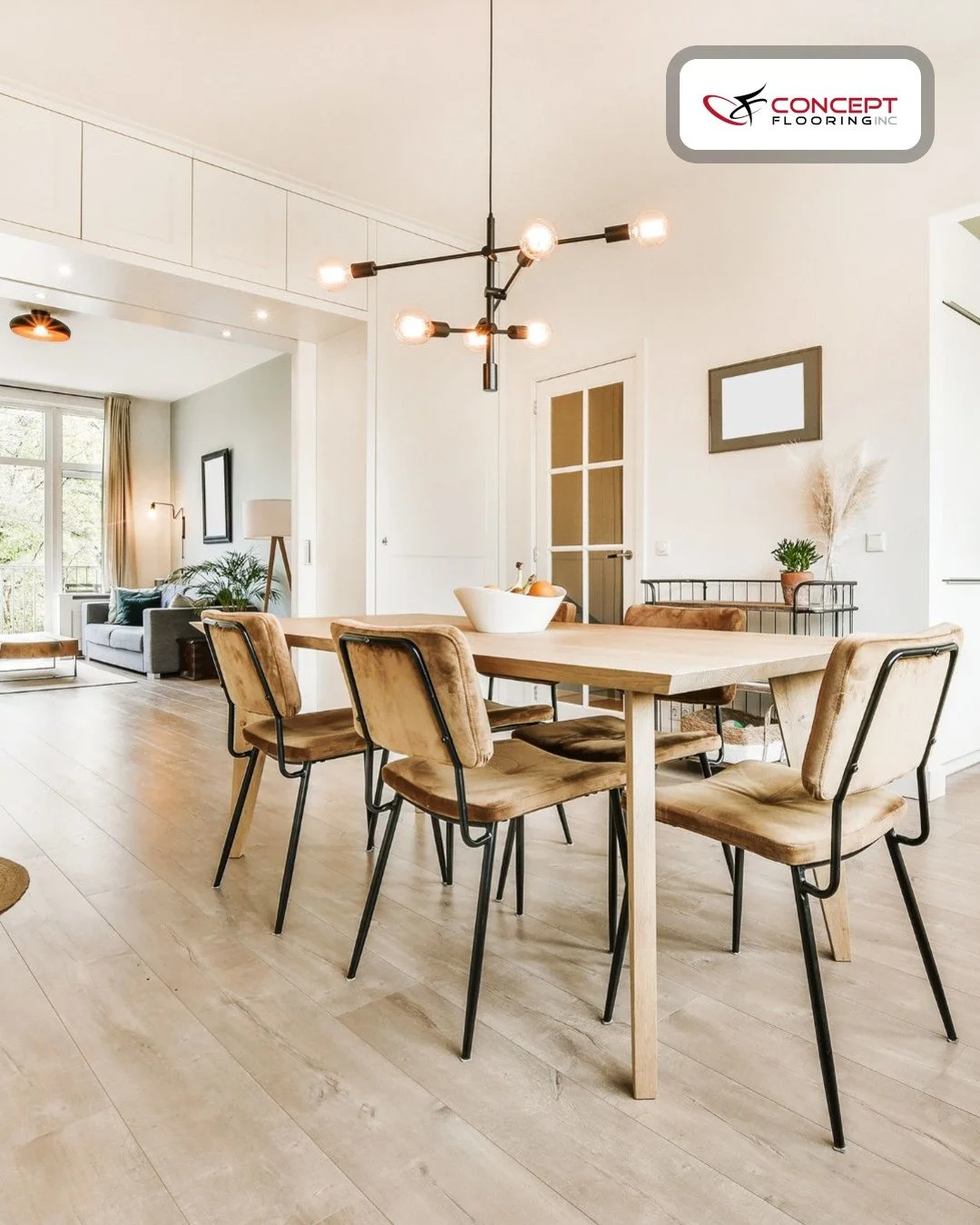 Where conversations happen.
Where meals turn into memories.

A dining space should feel warm, welcoming, and ready for whatever the evening brings. 🙌