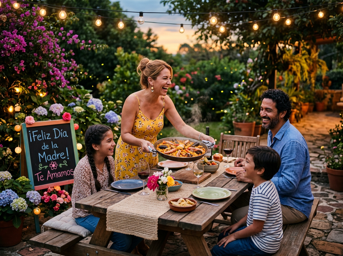 Boleto para la Rifa de Paella para el Día de Las Madres