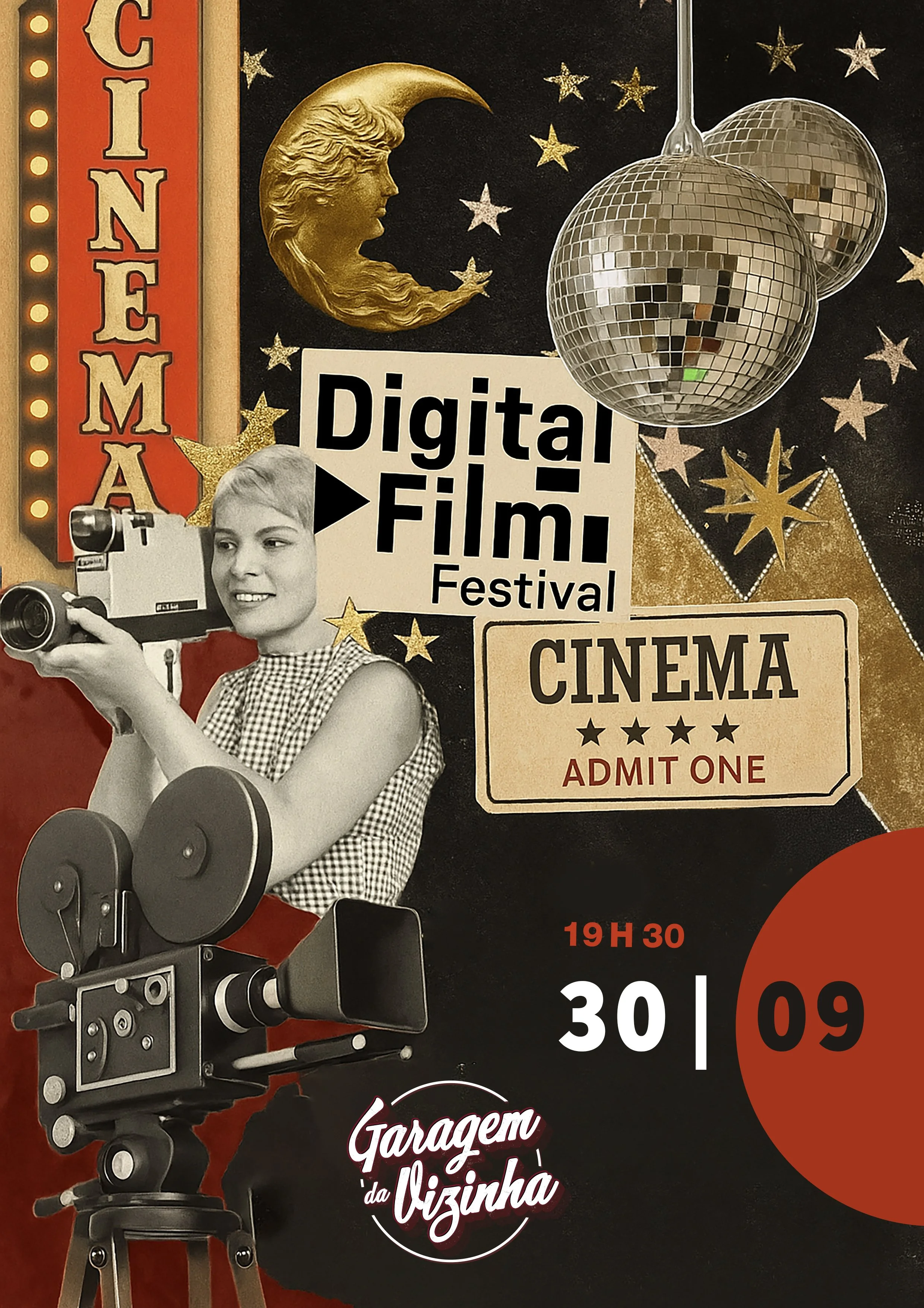 Visionamento dos filmes vencedores do Digital Film Festival