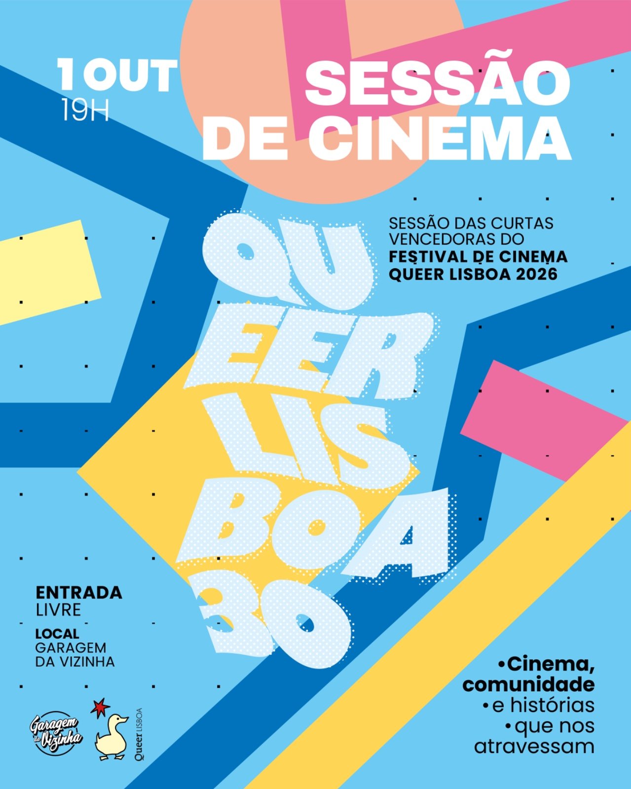 Sessão de Cinema - Queer Lisboa ft. GdV