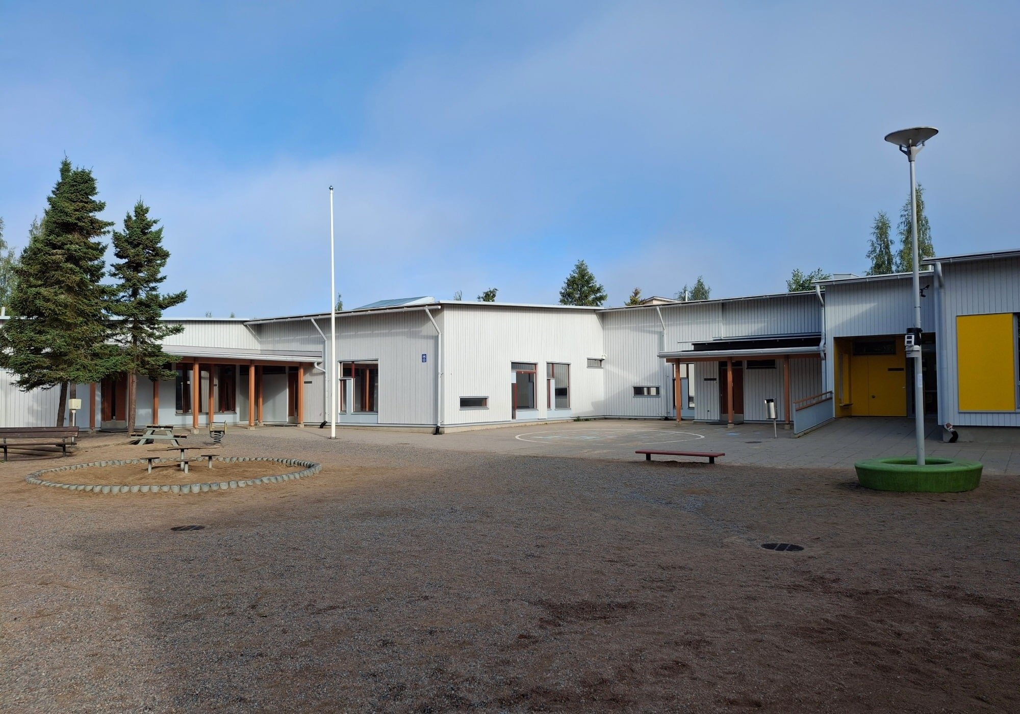 Playground in the Metsanniitty Daycare Centre in Tampere, Finland