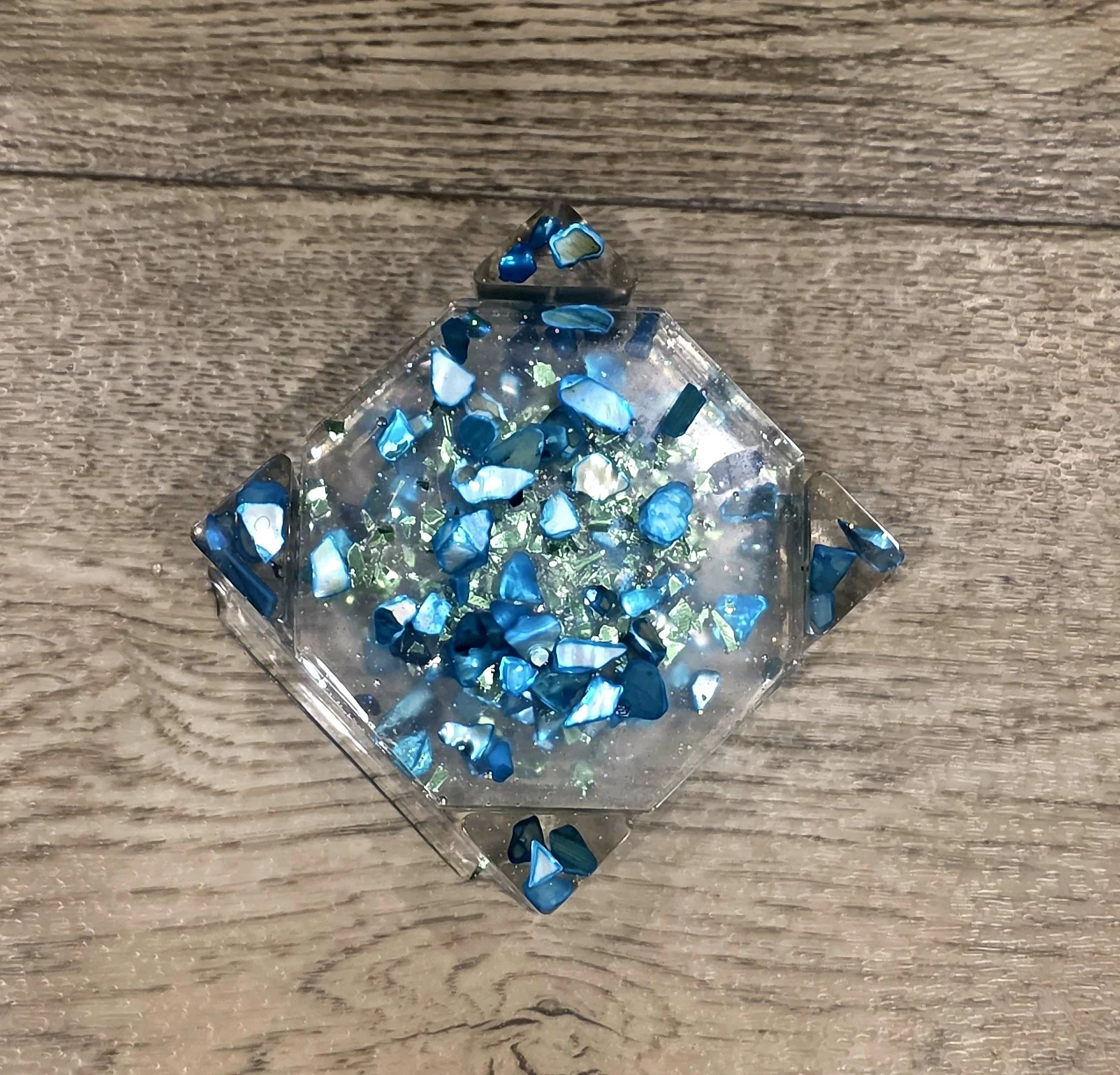 Resin Coasters with Coaster Holder