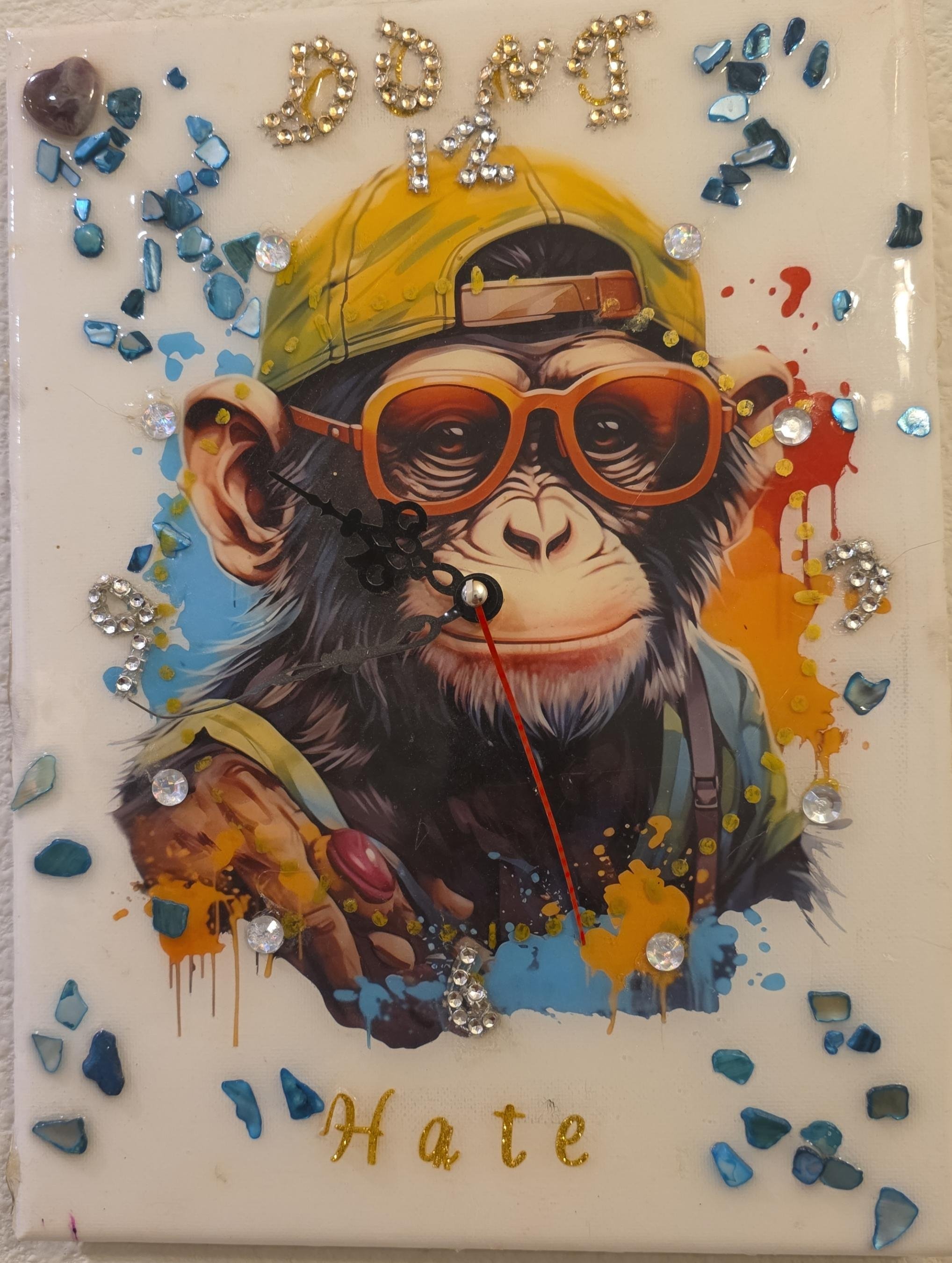 Monkey Wall Clock