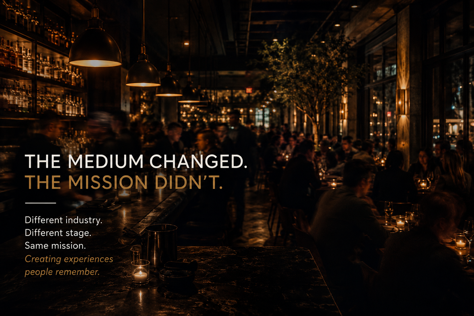 The Medium Changed. The Mission Didn't. STEVEN JENSEN — Charlotte