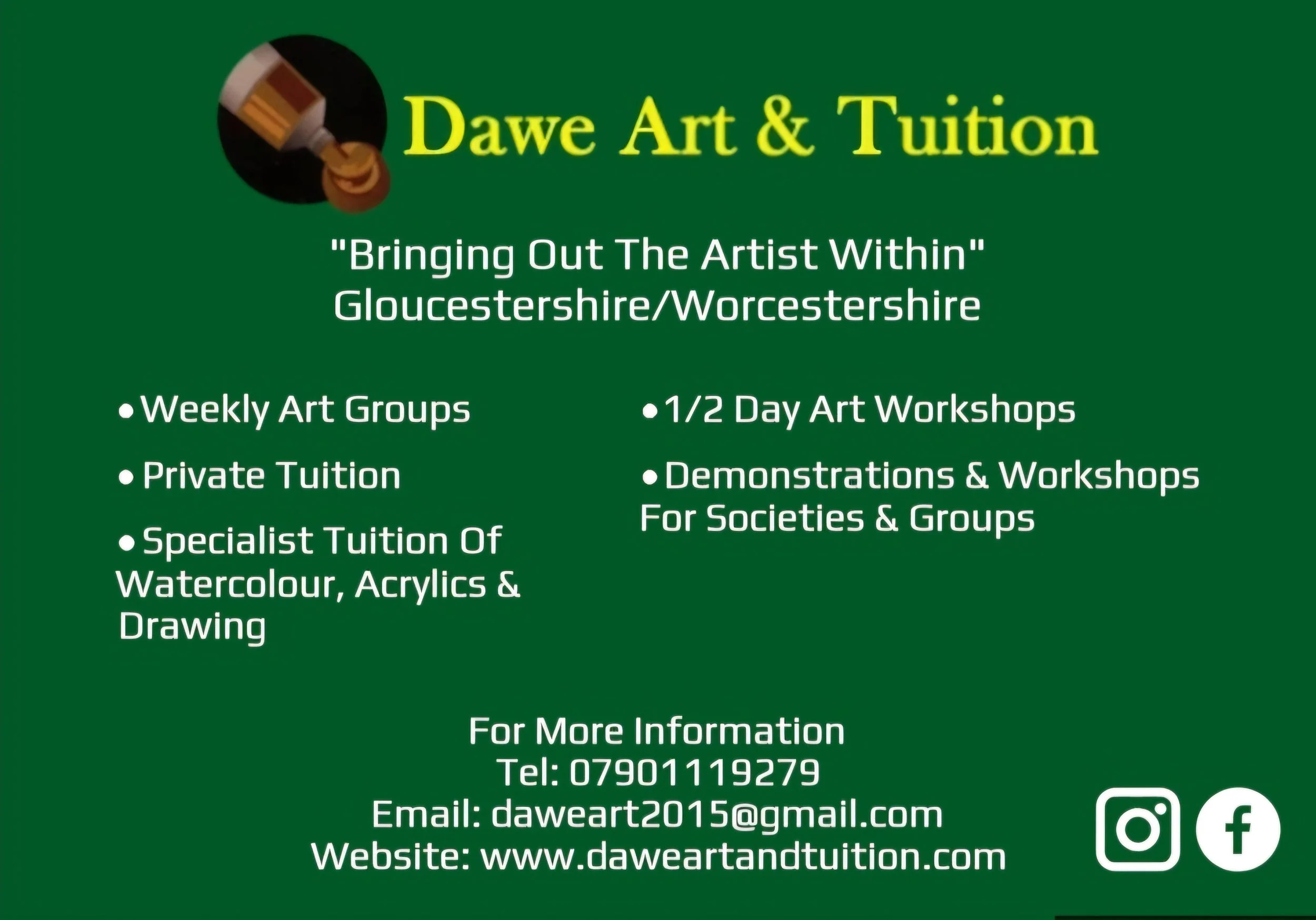 ART SOCIETY / ART CLUB DEMONSTRATIONS