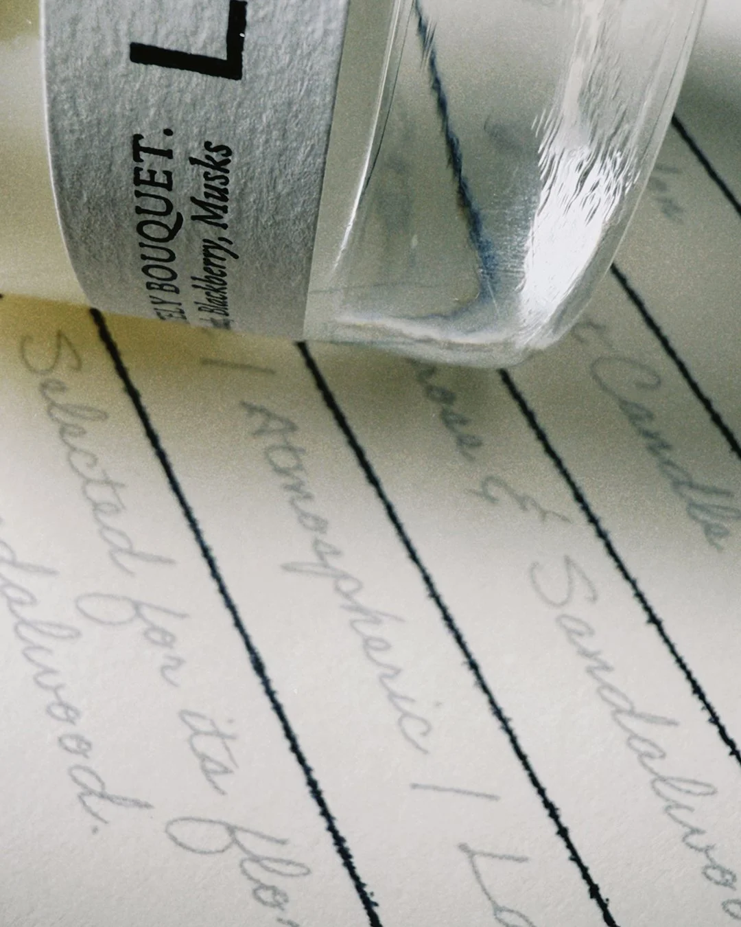 A close-up photo of an candle