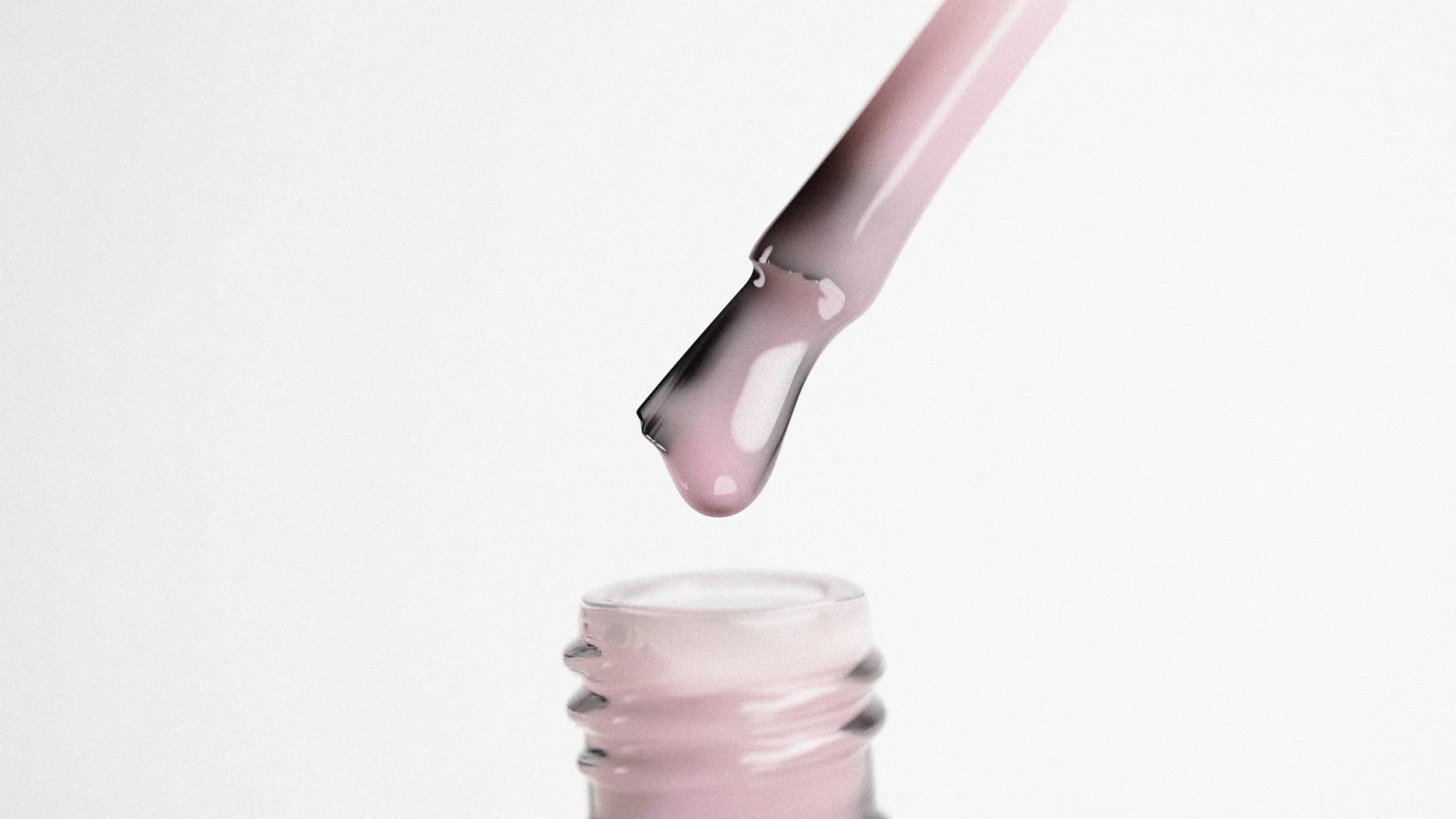 Nail polish application texture photography for beauty campaign visuals