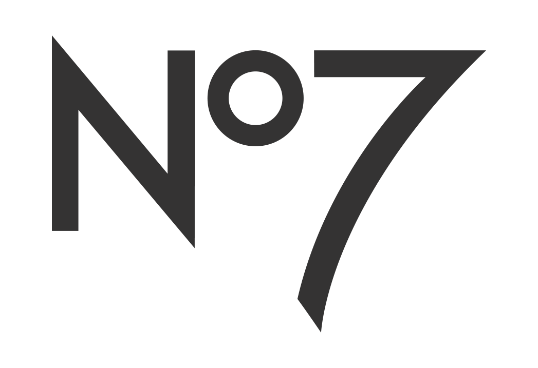 No7 cosmetics and skincare brand logo