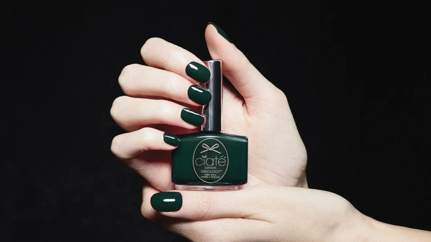 Ciaté London nail polish collection campaign image for cosmetics launch