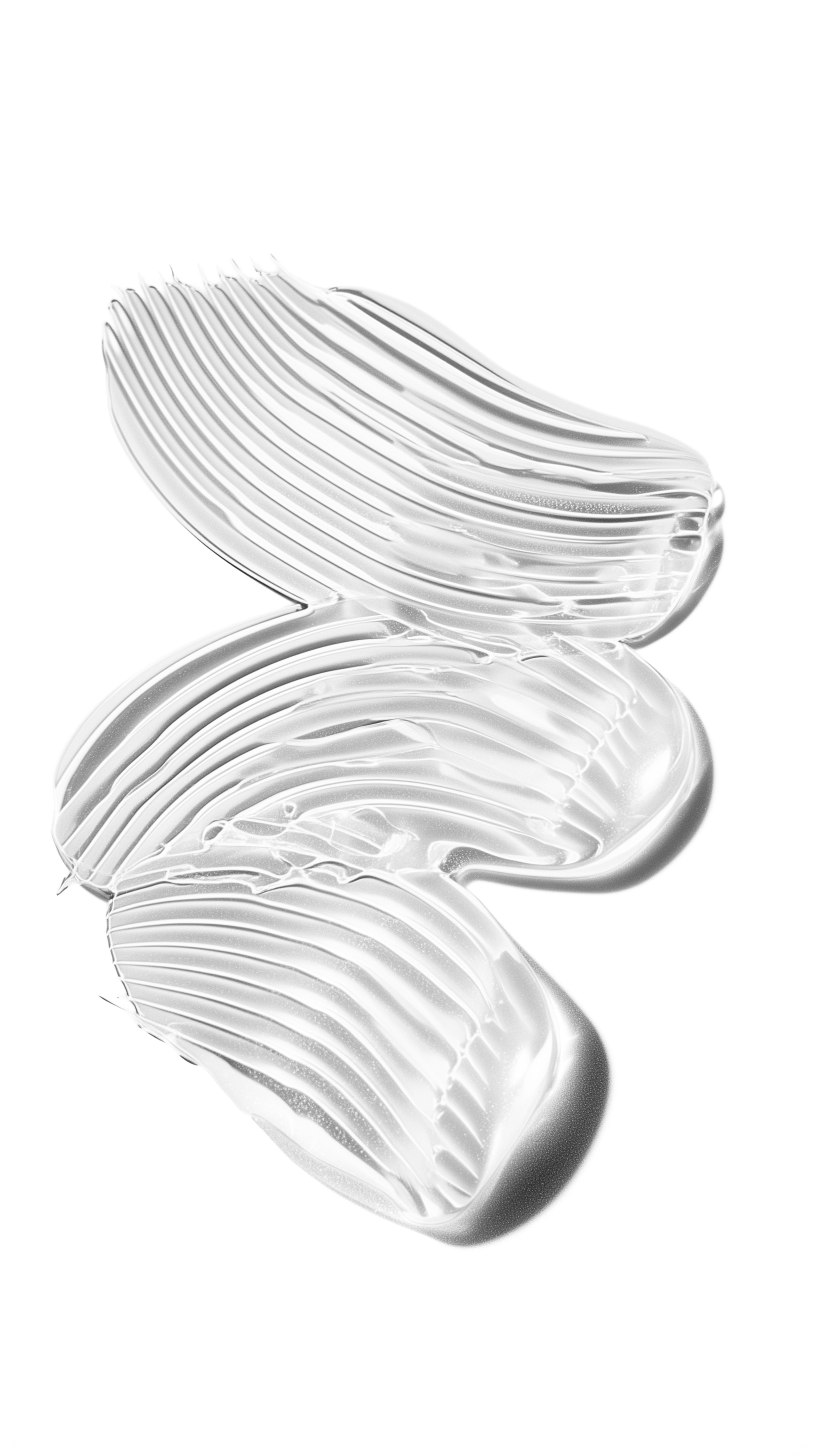 lose-up of gloss and liquid cosmetic textures