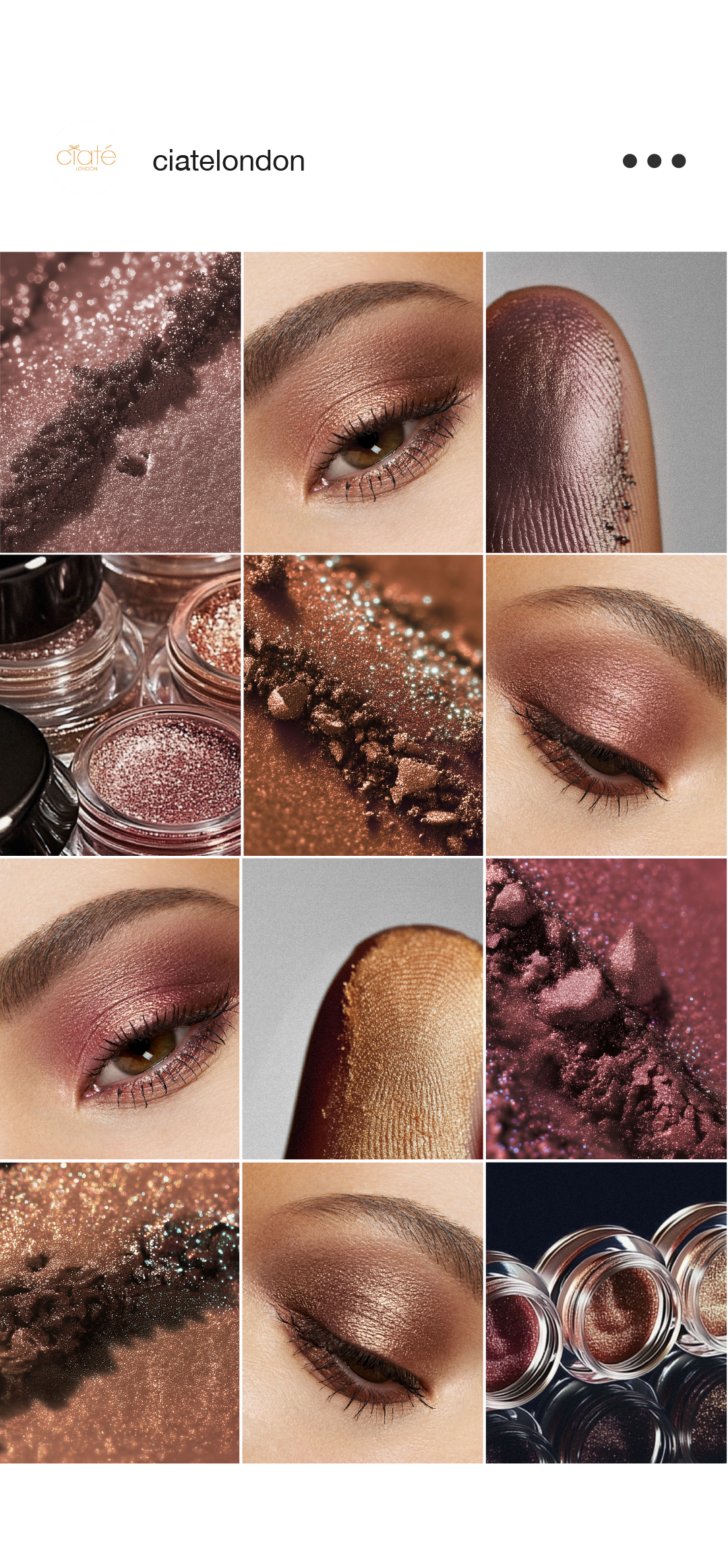 Eye cosmetics campaign rollout for social and e-commerce