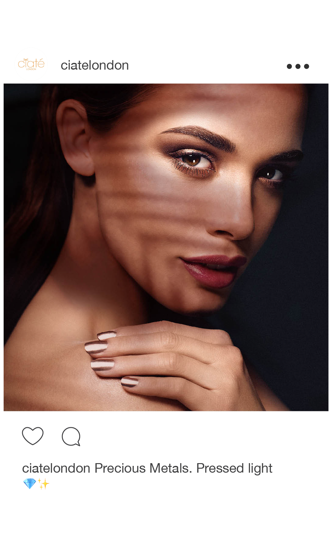 Eye cosmetics campaign rollout for social and e-commerce