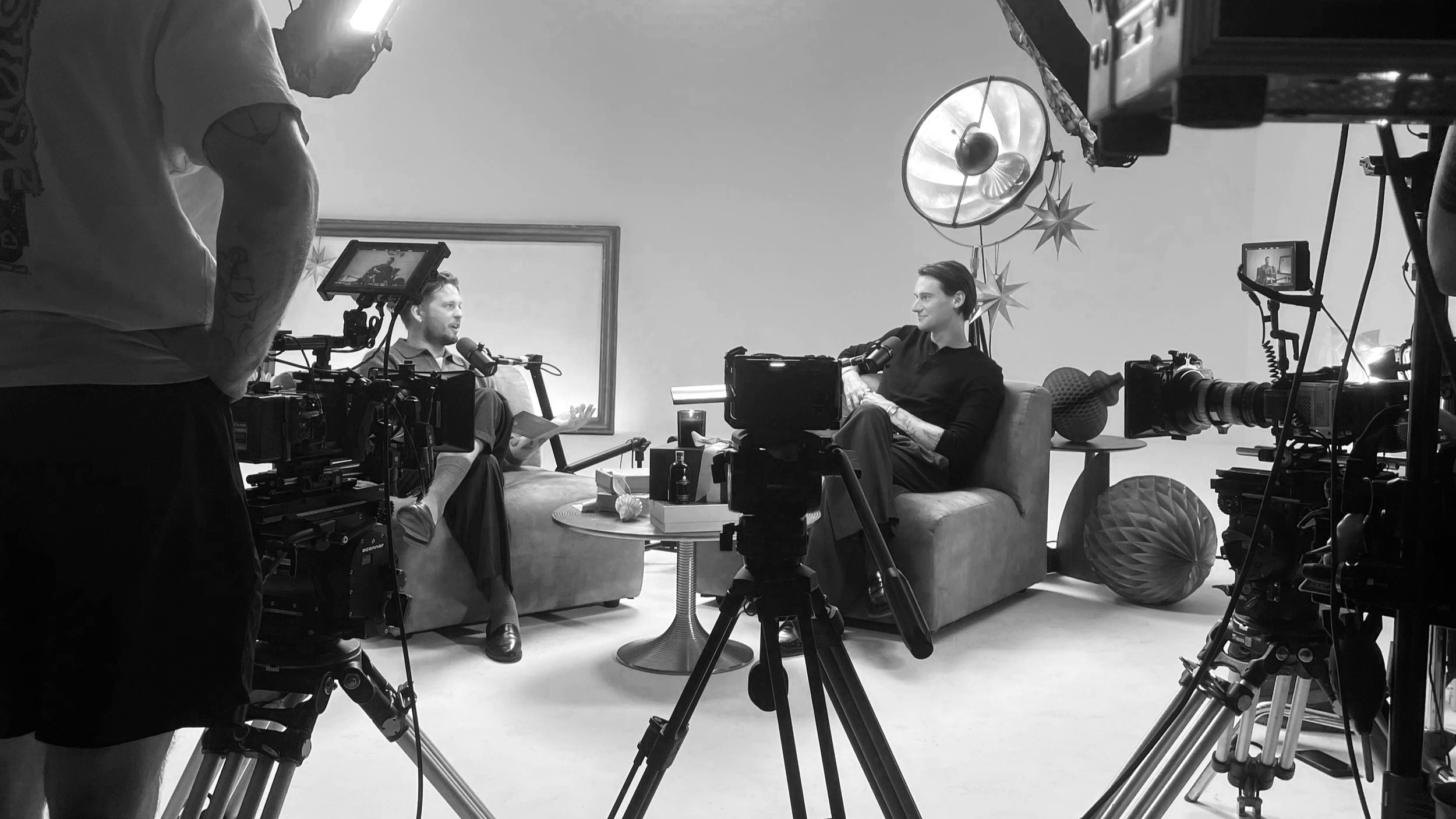 BTS of Molton Brown Christmas Campaign 1