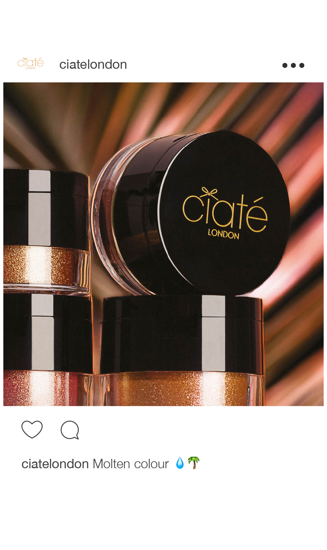 Eye cosmetics campaign rollout for social and e-commerce