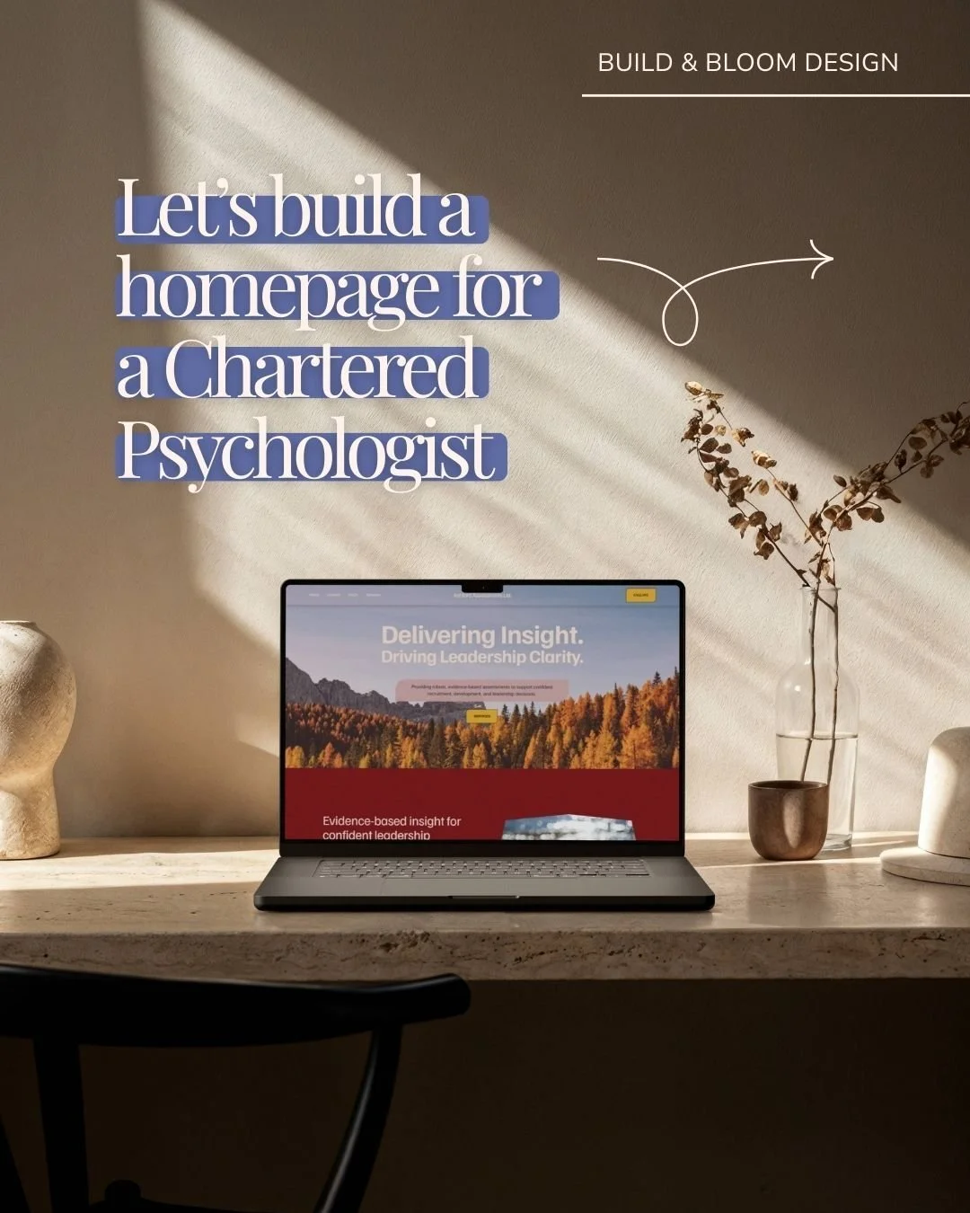 Ever wondered why some homepages just work&hellip; and others leave you scrolling, confused, and slightly irritated?

This carousel walks you through how I build a homepage - step by step - using a recent project for a Chartered Psychologist as the e