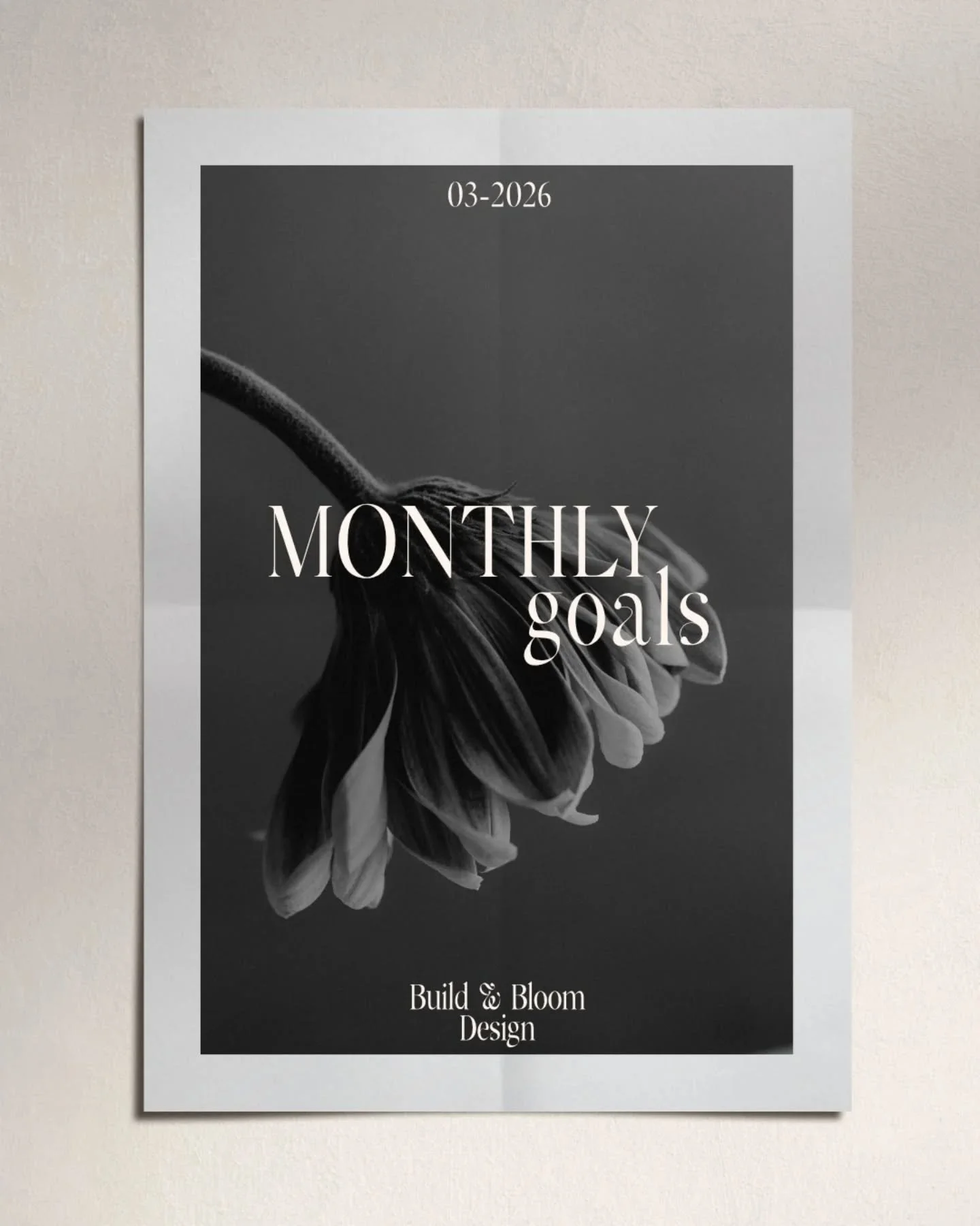 I don't know about you but I love setting goals and planning my time - whether that actually transpires to action is sometimes questionable but I like the planning all the same.

Here are some of my business and life goals for March, along with the g