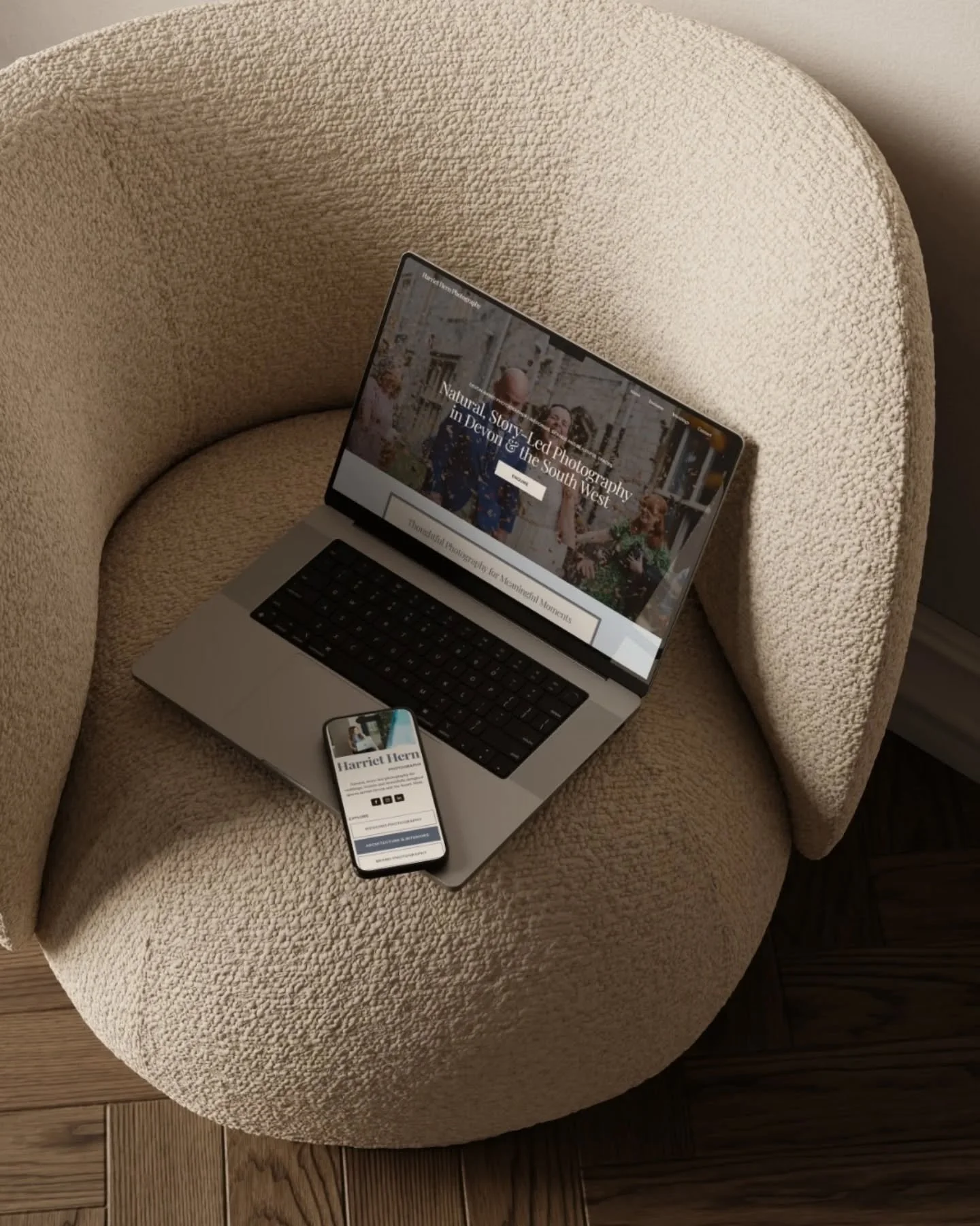 Really loved working on this one. Harriet is so lovely and her photography speaks for itself, which honestly makes the design process so much easier. When someone's work is already this good, building a website that does it justice feels really rewar