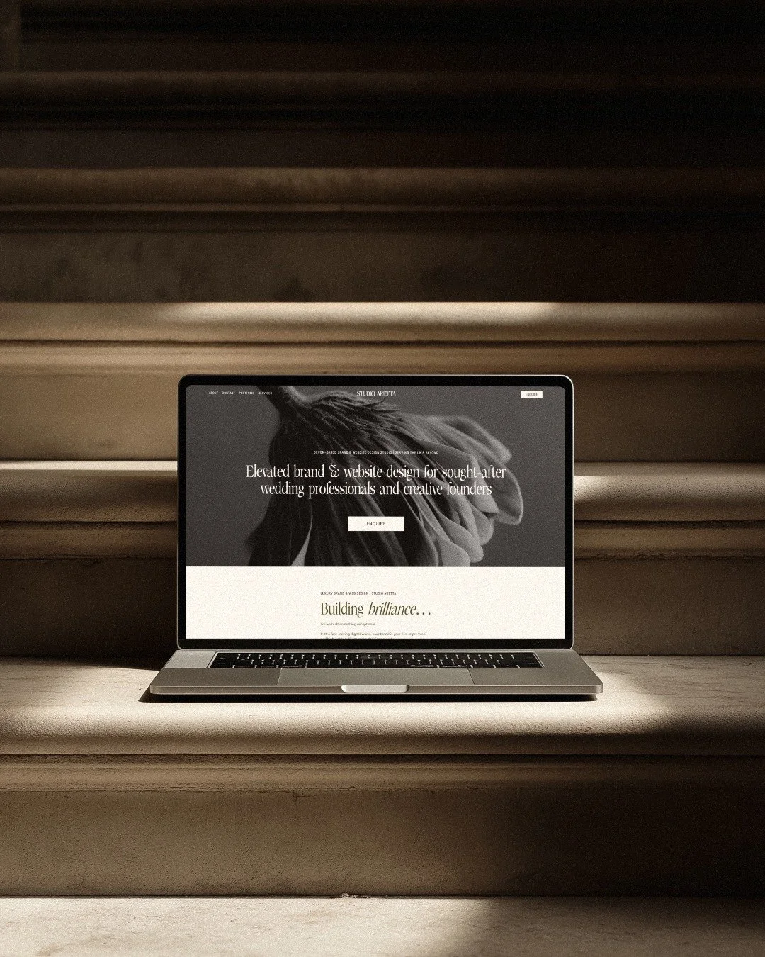 Getting your own brand right is, as it turns out, the hardest project of all. 

There is something about designing for yourself that makes every decision take a little longer than it normally would.

Studio Aretta launched last week. I'm really proud