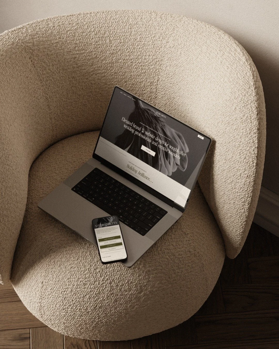 Brand and website, built together. It sounds simple. In practice it is the difference between a presence that holds together and one that almost does.

When story, strategy, and style come from the same process, the result has a coherence that is imp