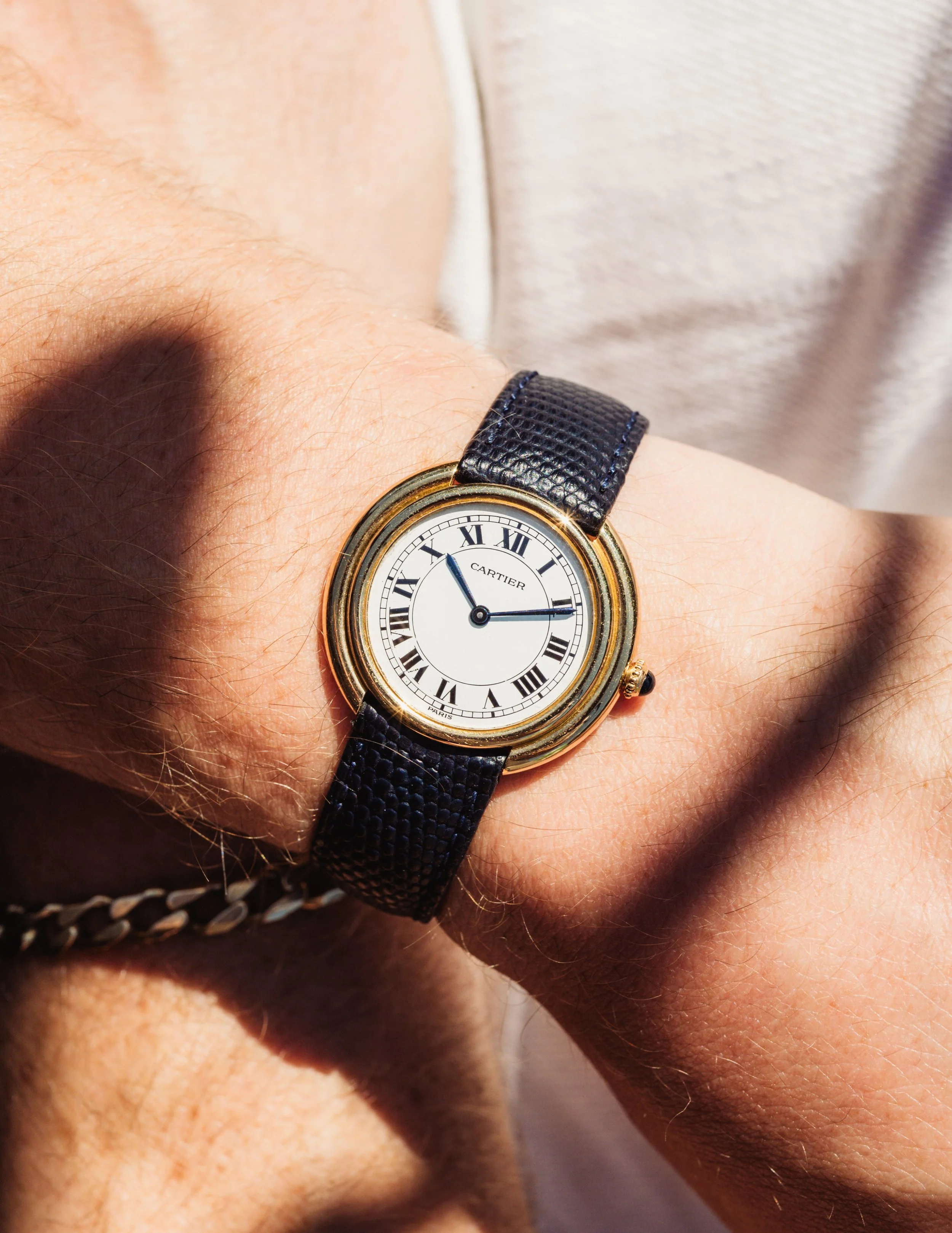 Cartier Vendome Paris Dial 78090 18k Yellow Gold