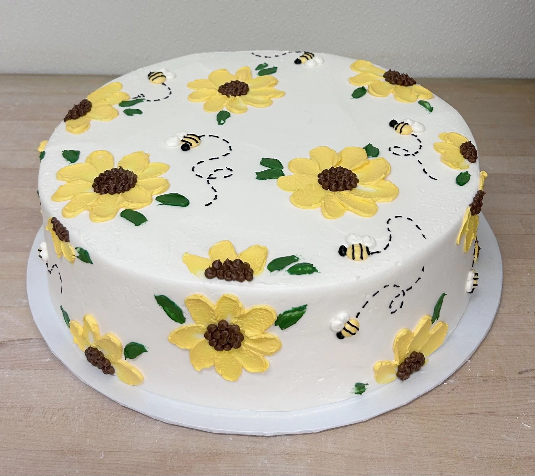 INT-23 Sunflowers & Bees