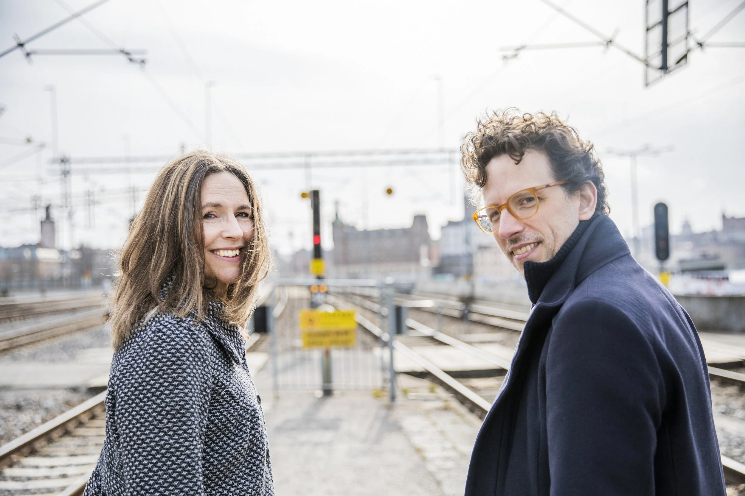 Cecilia Zilliacus & Peter Friis Johansson.
Photo: Tina Axelsson