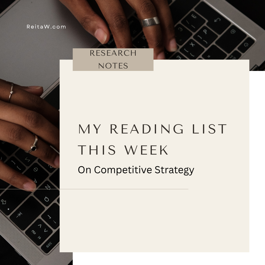Notes on Strategy, Governance and the AI Rush
