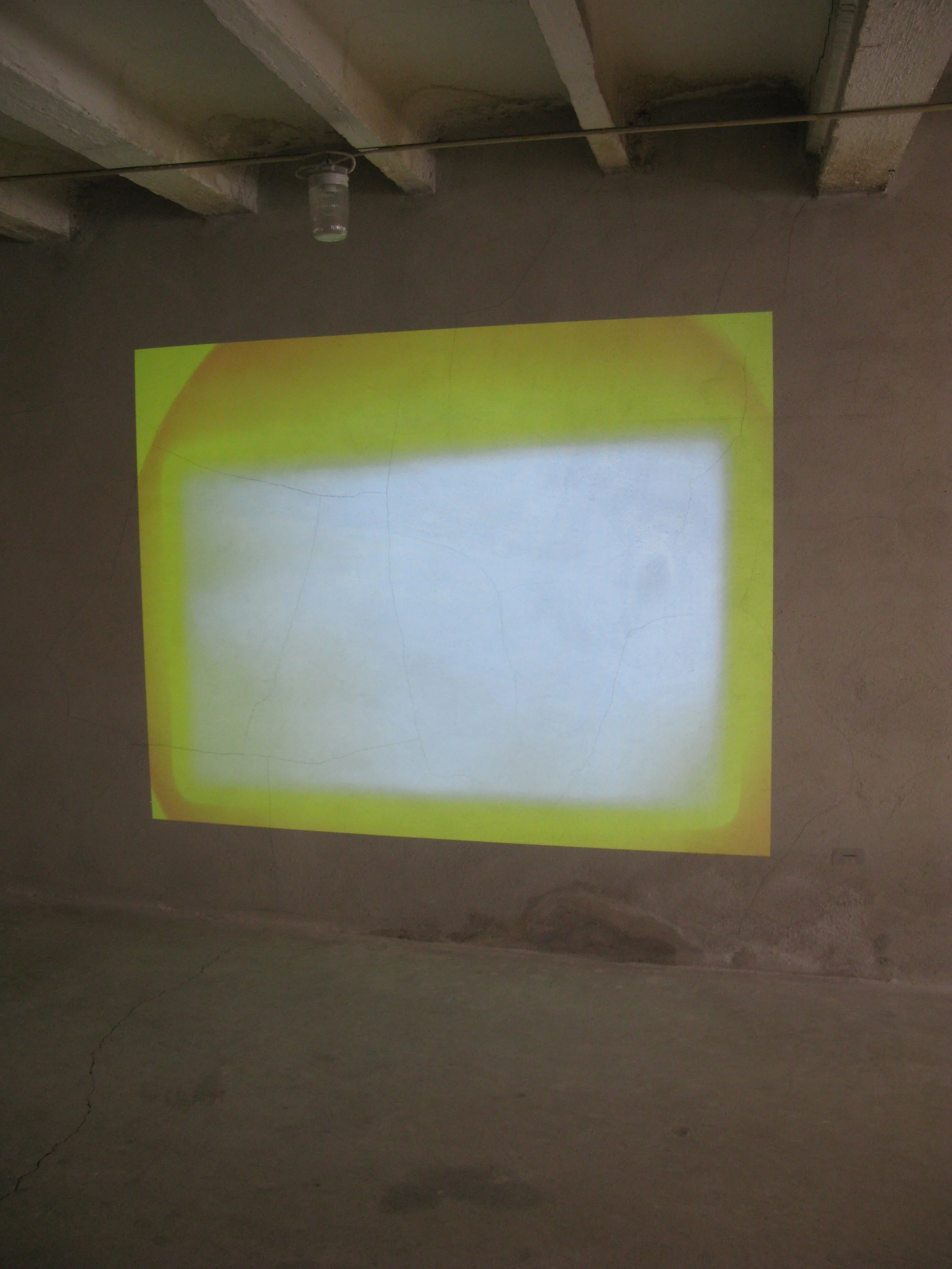 afterimage I, 2010. Super 8 footage, digitally edited, video projection