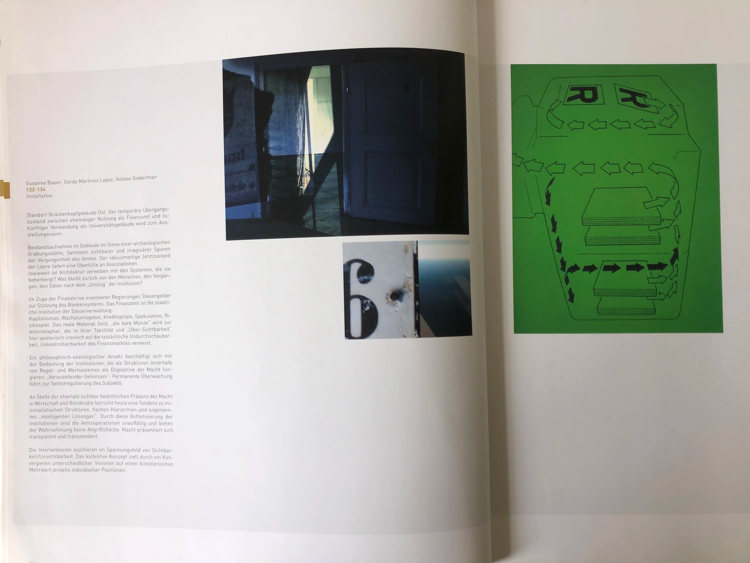 '132-134' - Catalogue with accompanying text