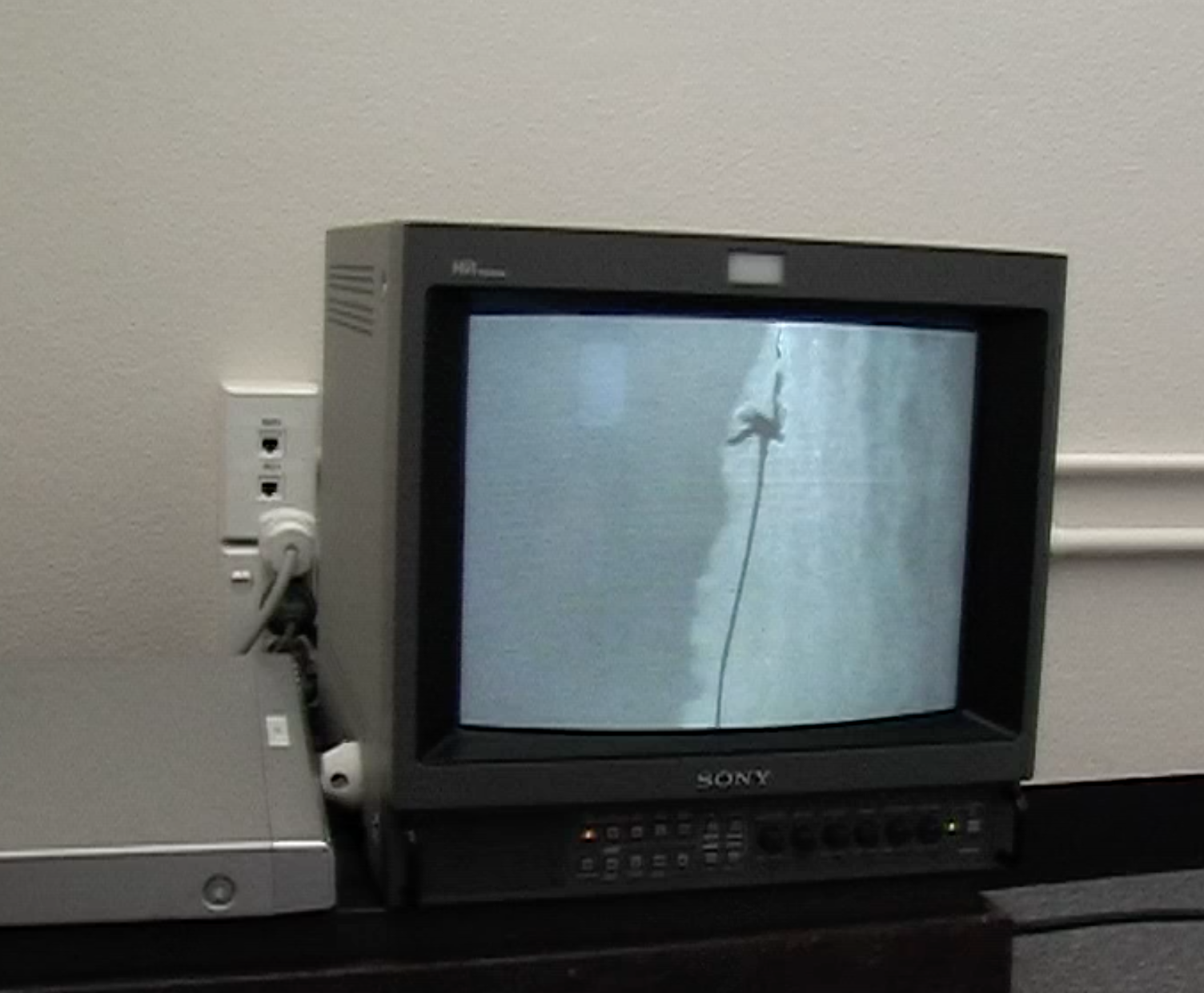 North West Passage, 2007. Video loop, Installation view