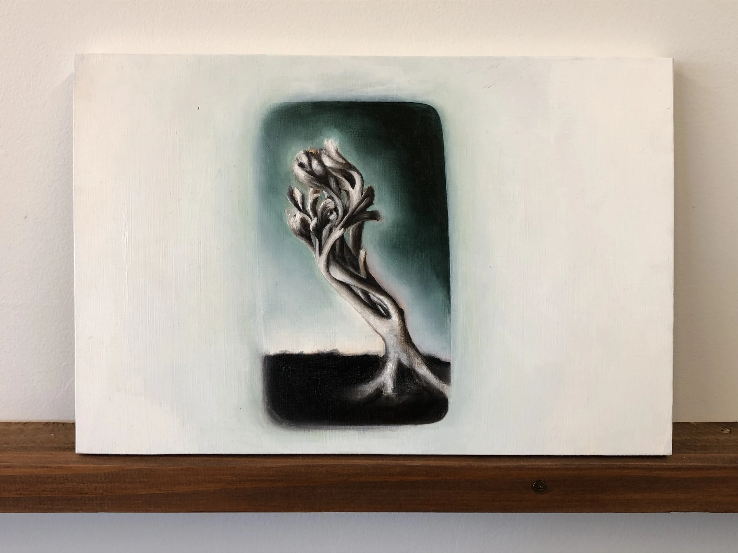 Untitled, 2023. Oil on board