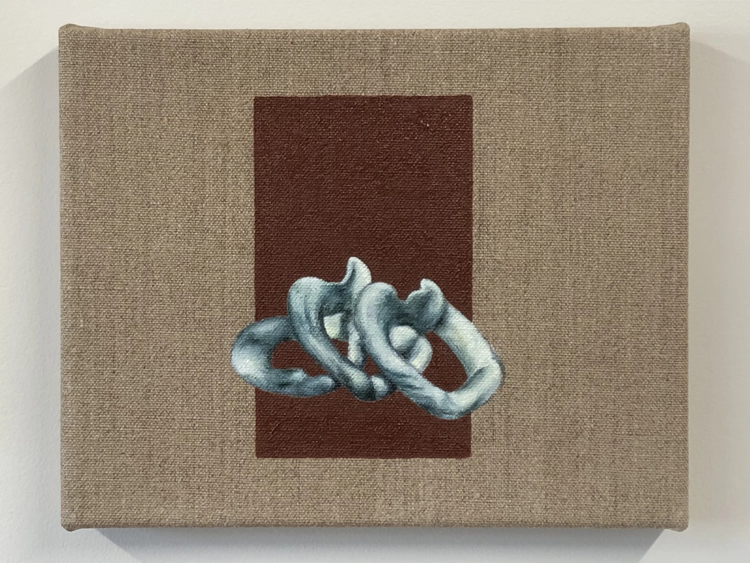 Rings, 2025. Oil on linen