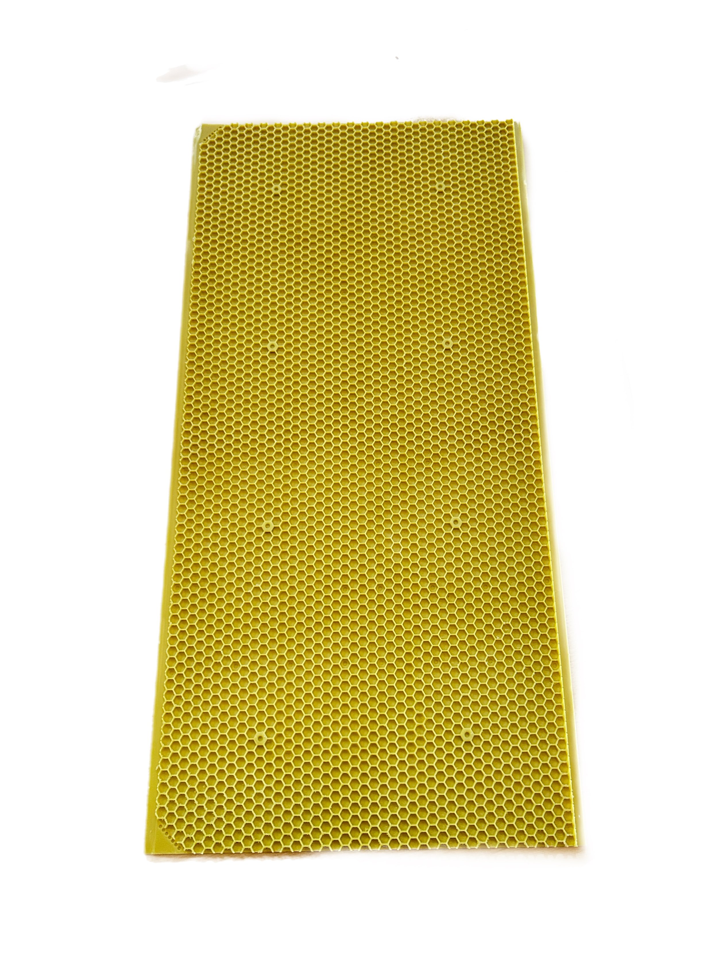Deep single waxed foundation only / yellow