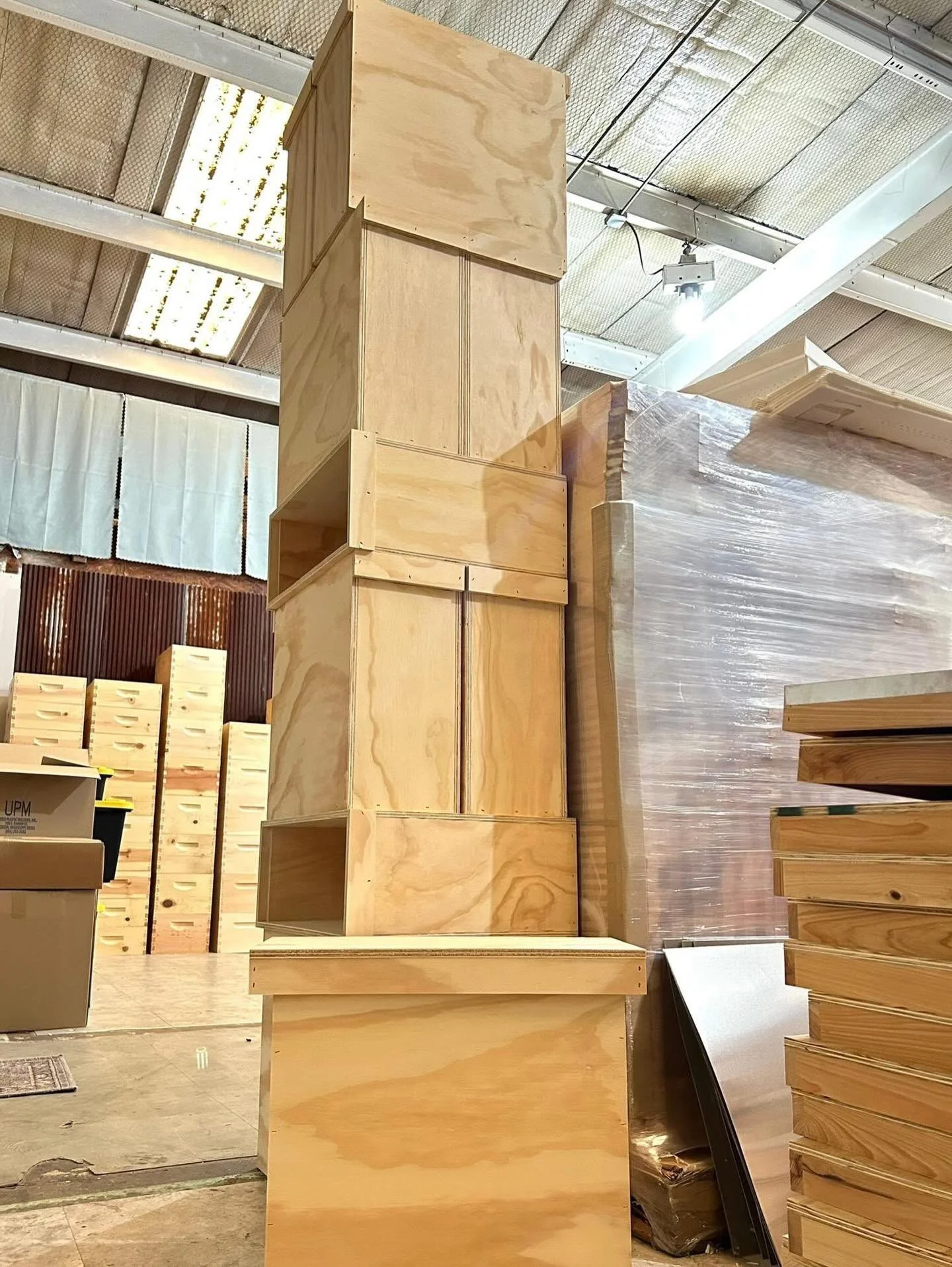 Rough draft on the swarm traps!!🐝 They should be finished in the next week or so. Last years turned out so well and sold out QUICK.