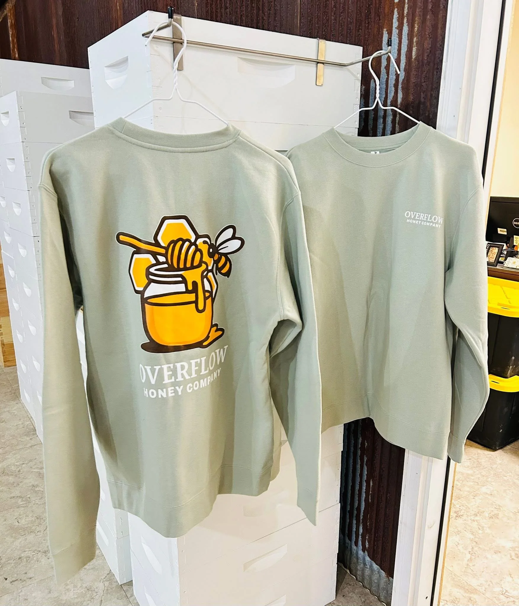Overflow Honey & Bee Sweatshirt