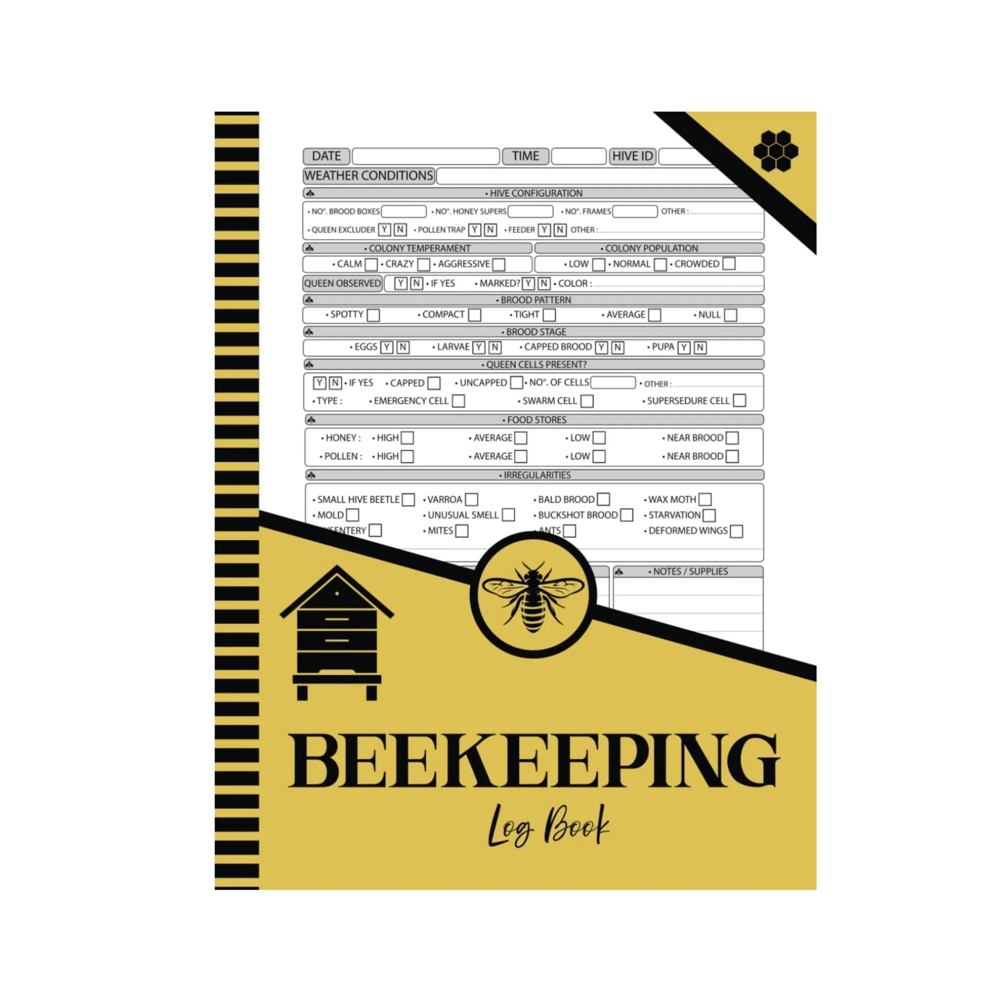 Beekeeping Log Book