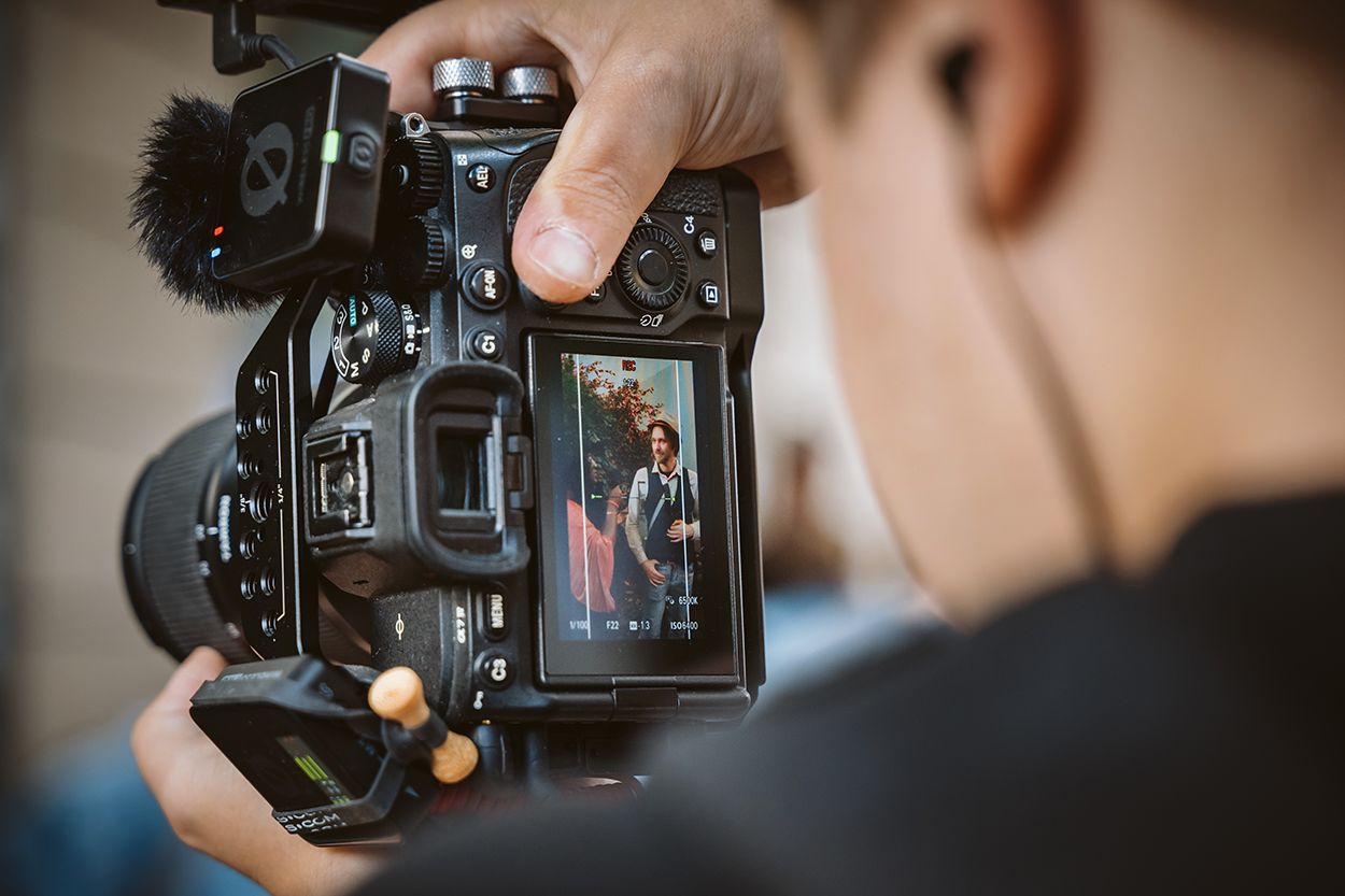 Videographie Sony Kamera Hauptstadtlinse