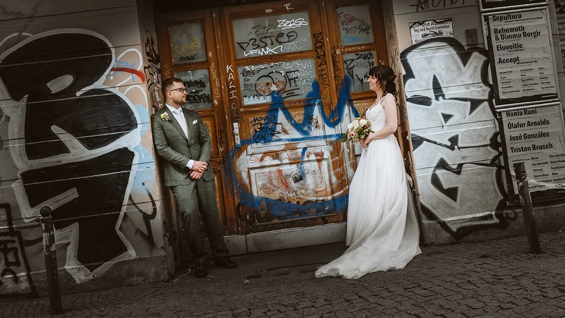 Hochzeitspaar Berlin Freie Trauung Hauptstadtlinse